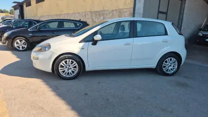 Usata Fiat Punto Lounge 95 CV (69 kW) 2012 Bianco Utilitaria