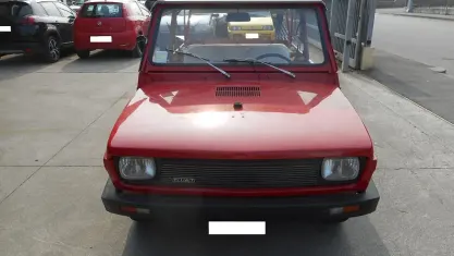 Usata Fiat 127 50 CV (36 kW) 1970 Rosso Cabrio