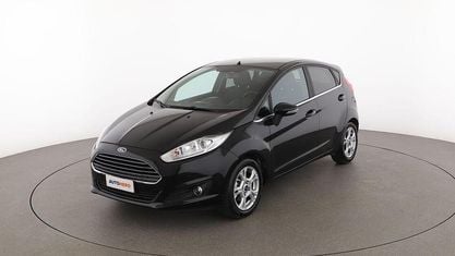 Usata Ford Fiesta Titanium 75 CV (55 kW) 2016 Nero Utilitaria
