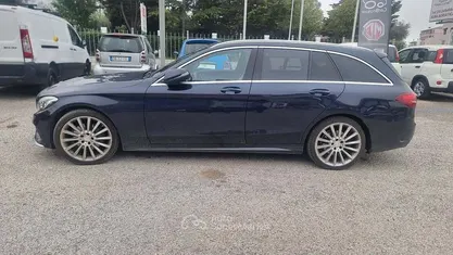 Usata Mercedes C220 170 CV (125 kW) 2016 Blu Station wagon