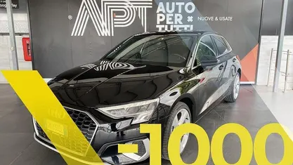 Usata Audi A3 Sportback Advanced 150 CV (110 kW) 2022 Nero Utilitaria