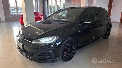 Usata VW Golf VII GTD 184 CV (135 kW) 2018 Nero Berlina