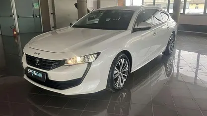 Bianco Usata 2021 Peugeot 508 Allure Station wagon | 17.900 € (Buon prezzo)