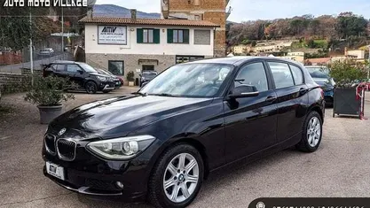 Usata BMW 116 Efficient Dynamics 116 CV (85 kW) 2013 Nero Utilitaria