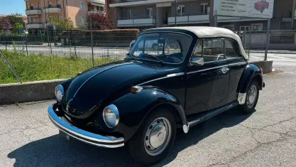 Usata VW Käfer 44 CV (32 kW) 1970 Nero Cabrio