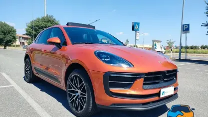 Usata Porsche Macan 265 CV (194 kW) 2021 Arancione SUV