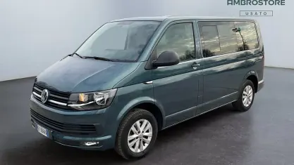 Usata VW Multivan Trendline 150 CV (110 kW) 2017 Blu Monovolume