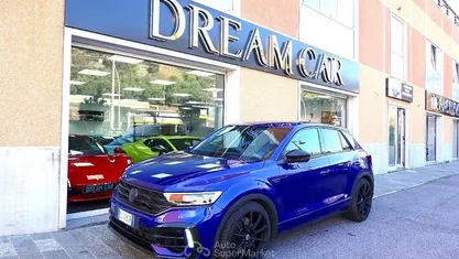 Usata VW T-Roc R 300 CV (220 kW) 2021 Blu metallizzato SUV