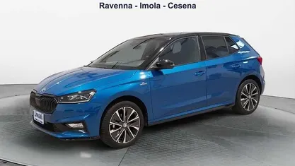Usata Skoda Fabia Monte Carlo 110 CV (80 kW) 2023 Blu/azzurro Utilitaria