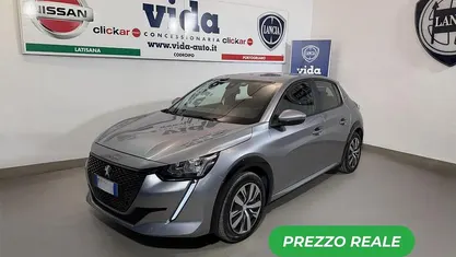 Usata Peugeot e-208 56 kW (77 CV) 2021 Grigio Utilitaria