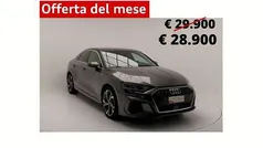 Grigio daytona Usata 2023 Audi A3 S-Line Tre volumi | 28.900 € (Super prezzo)