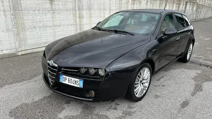 Usata Alfa Romeo 159 Distinctive 150 CV (110 kW) 2008 Nero Station wagon