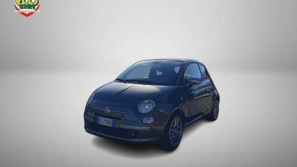 Usata Fiat 500C Lounge 95 CV (69 kW) 2010 Verde Cabrio