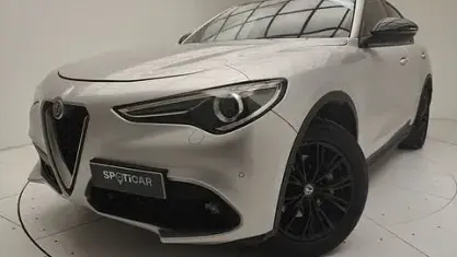 Brugt Alfa Romeo Stelvio Super 209 HK (153 kW) 2018 Grå SUV