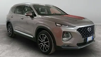 Usata Hyundai Santa Fe 200 CV (147 kW) 2020 Marrone SUV