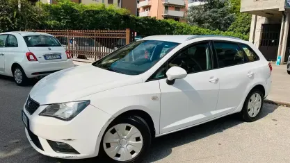 Usata Seat Ibiza ST 90 CV (66 kW) 2014 Bianco Station wagon