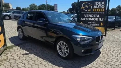 Usata BMW 116 116 CV (85 kW) 2015 Blu/azzurro Utilitaria