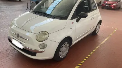 Usata Fiat 500 Pop 69 CV (50 kW) 2009 Bianco Cabrio