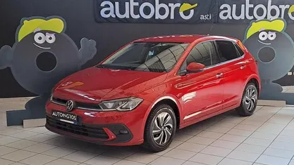 Usata VW Polo Life 95 CV (69 kW) 2023 Rosso Utilitaria