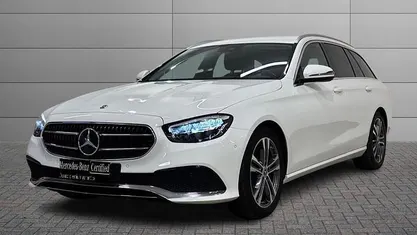 Begagnad Mercedes E220 Business 200 HK (147 kW) 2022 Vit Kombi