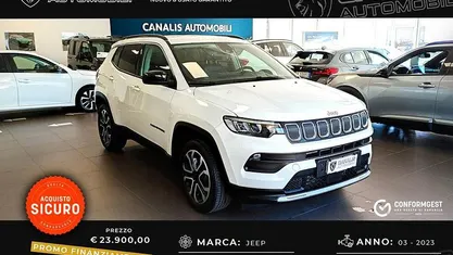 Usata Jeep Compass Limited 130 CV (95 kW) 2023 Bianco SUV