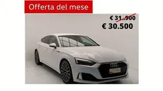 Bianco ibis Usata 2021 Audi A5 Advanced Coupé | 30.500 € (Buon prezzo)