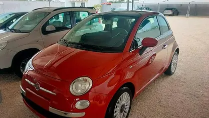 Usata Fiat 500 Lounge 69 CV (50 kW) 2008 Arancione Berlina