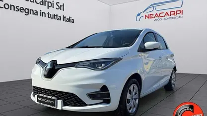 Usata Renault Zoe 50 kW (69 CV) 2021 Bianco perlato Utilitaria