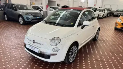 Usata Fiat 500C Lounge 69 CV (50 kW) 2015 Bianco Cabrio