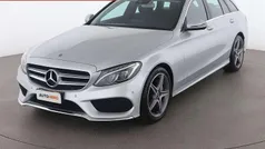 Argento Usata 2018 Mercedes C220 Premium Station wagon | 19.599 € (Buon prezzo)