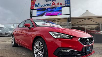 Usata Seat Leon ST Style 150 CV (110 kW) 2023 Rosso Station wagon