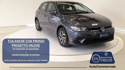 Usata VW Polo Life 95 CV (69 kW) 2025 Grigio scuro Utilitaria