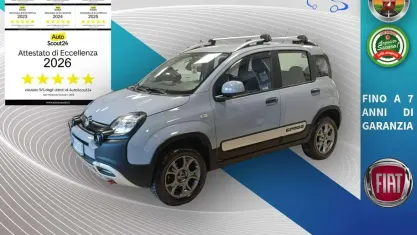 Begagnad Fiat Panda Cross Cross 95 HK (69 kW) 2018 Grå Halvkombi