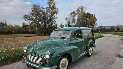 Begagnad Morris Minor 1960 Grön Kombi