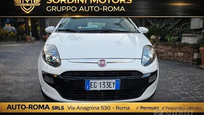 Usata Fiat Punto Evo Active 77 CV (56 kW) 2010 Bianco Utilitaria