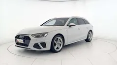 Bianco ghiacciaio metallizzato Usata 2024 Audi A4 S-Line Station wagon | 40.200 € (Buon prezzo)