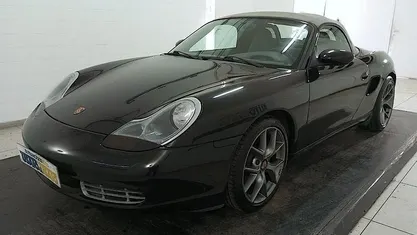 Usata Porsche Boxster 220 CV (161 kW) 2001 Nero metallizzato Cabrio