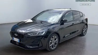 Usata Ford Focus ST-Line 120 CV (88 kW) 2022 Agate black Berlina