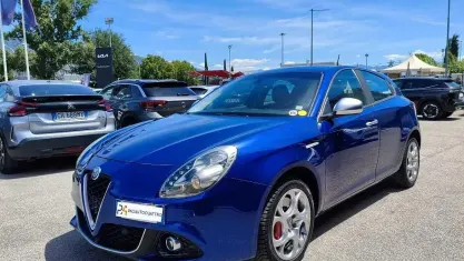 Usata Alfa Romeo Giulietta Super 120 CV (88 kW) 2020 Blu Utilitaria