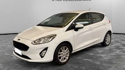 Begagnad Ford Fiesta S 86 HK (63 kW) 2020 Vit Halvkombi