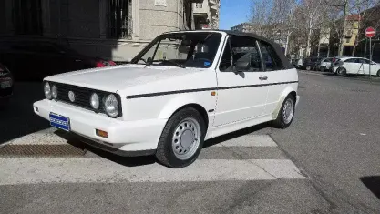 Usata VW Golf Cabriolet 73 CV (53 kW) 1989 Bianco Cabrio