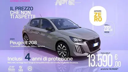 Usata Peugeot 208 Active 101 CV (74 kW) 2024 Utilitaria