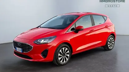 Usata Ford Fiesta Titanium 75 CV (55 kW) 2022 Race red Berlina