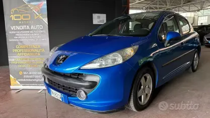 Usata Peugeot 207 95 CV (69 kW) 2008 Blu Berlina
