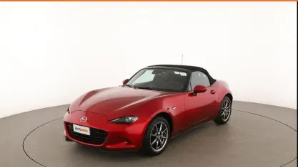 Occasion Mazda MX5 Exclusive-Line 132 PK (97 kW) 2023 Rood Cabriolet