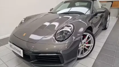 Usata Porsche 911 Targa 4S 450 CV (330 kW) 2021 Grigio Cabrio