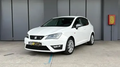 Usata Seat Ibiza FR 90 CV (66 kW) 2015 Bianco Utilitaria