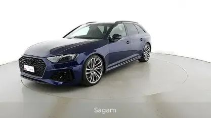 Usata Audi RS4 Ambiente 450 CV (330 kW) 2023 Blu navarra met Station wagon