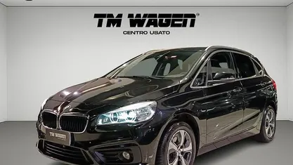Usata BMW 218 Sport Line 136 CV (100 kW) 2018 Nero Station wagon