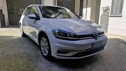 Usata VW Golf VII 116 CV (85 kW) 2017 Bianco Berlina
